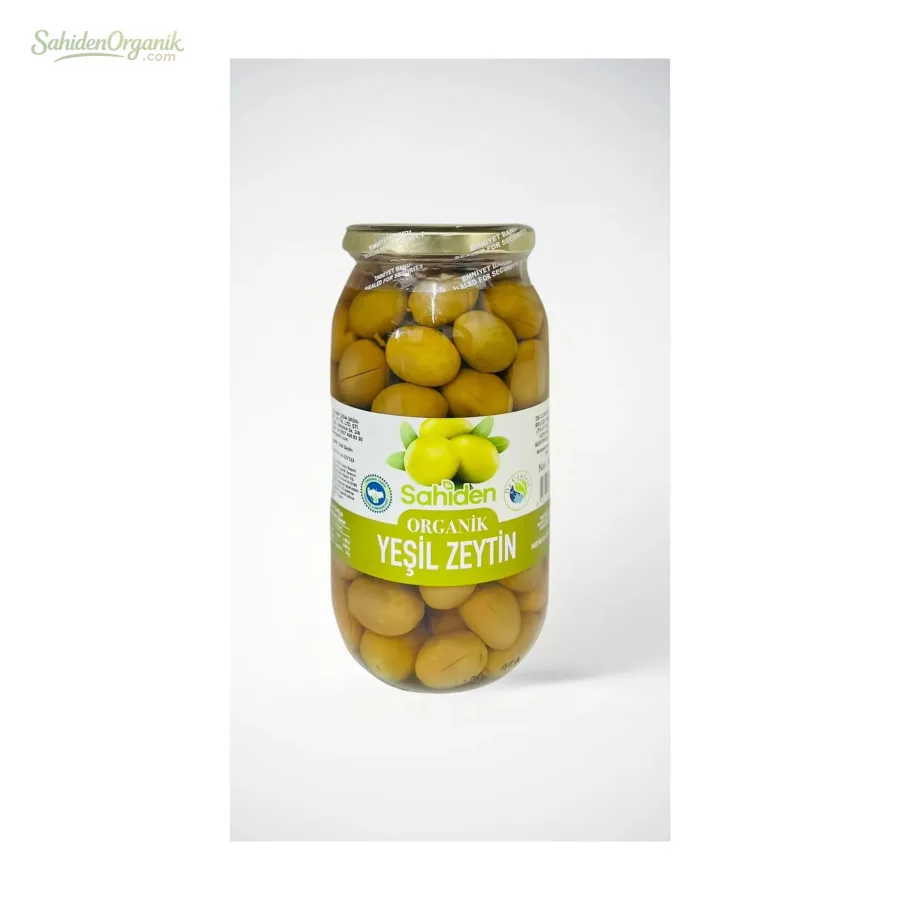 Organik Yeşil Zeytin 600gr