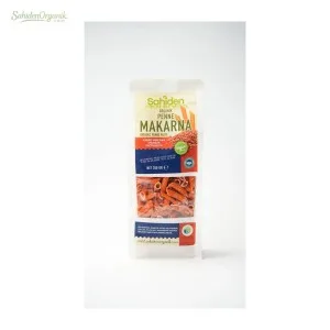 Organik Kırmızı Mercimekli Penne Makarna