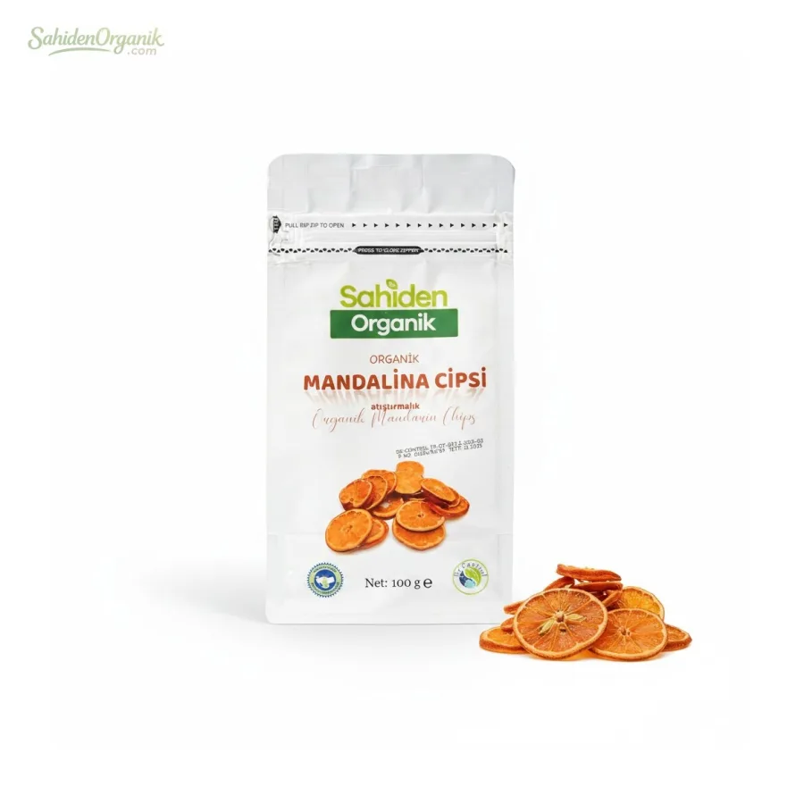 Organik Mandalina Cipsi