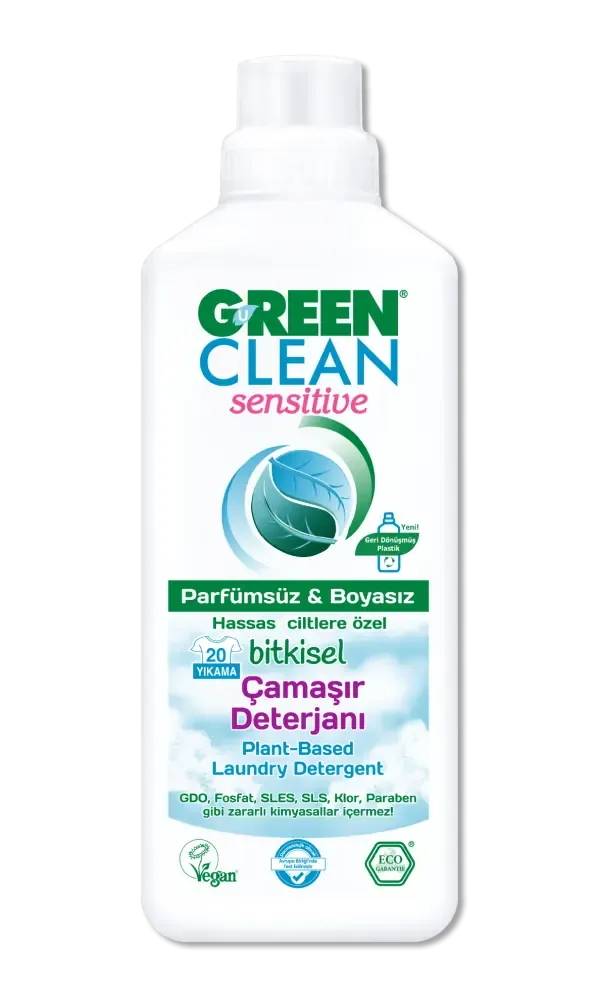 Sensitive Bitkisel Çamaşır Deterjanı