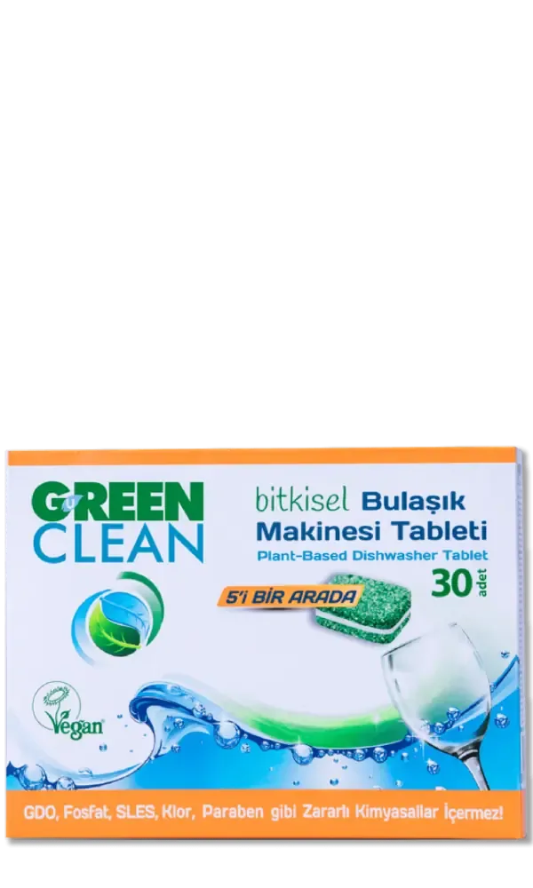 Bitkisel Bulaşık Makinesi Tableti