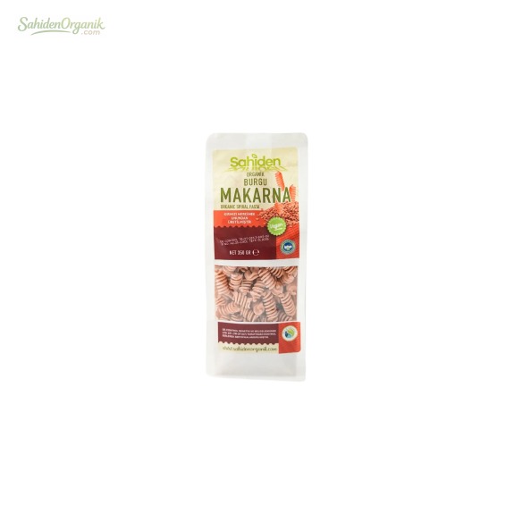 Organik Kırmızı Mercimekli Burgu Makarna