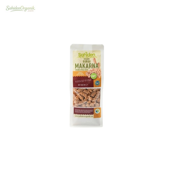 Organik Nohutlu Burgu Makarna