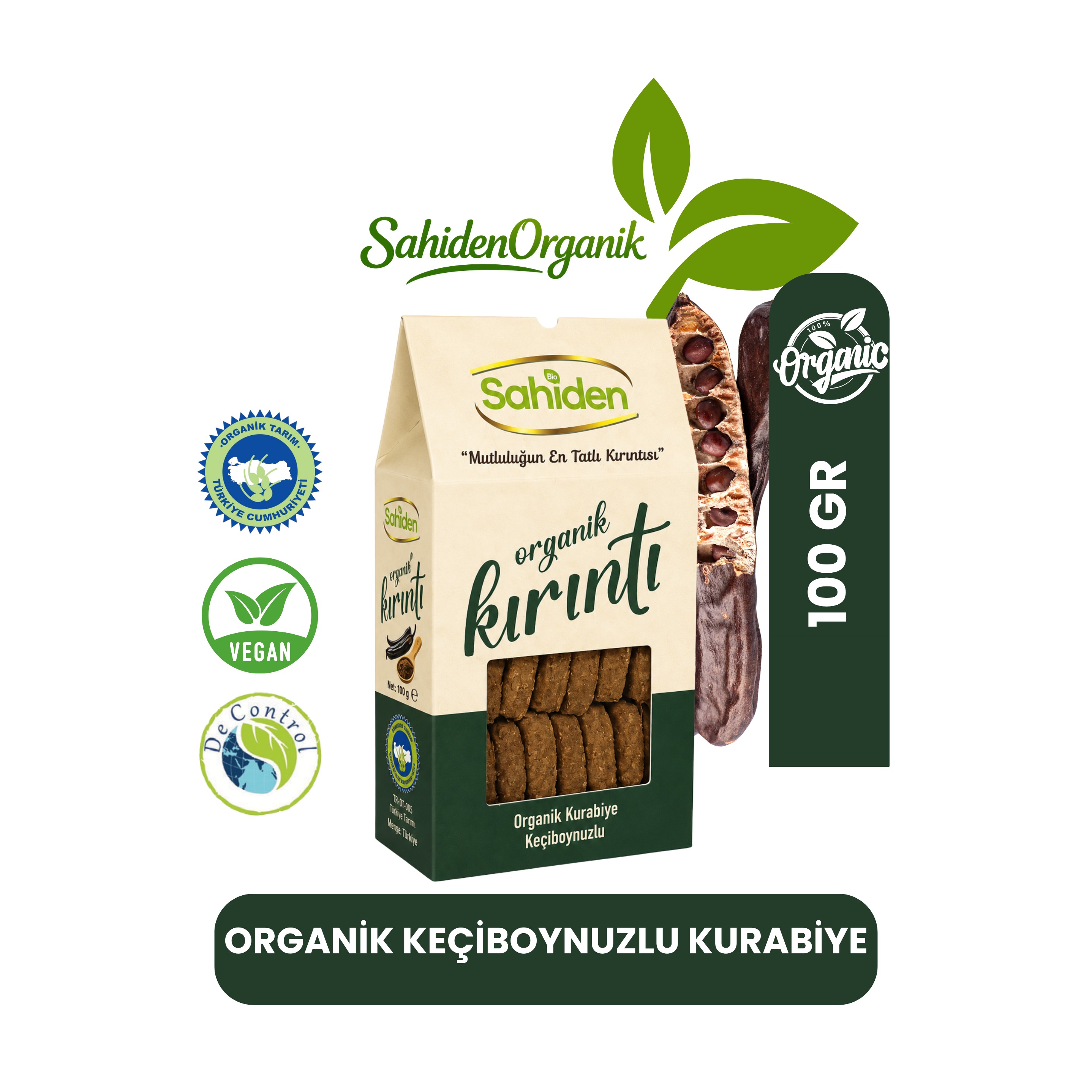 Organik Keçiboynuzlu Kurabiye