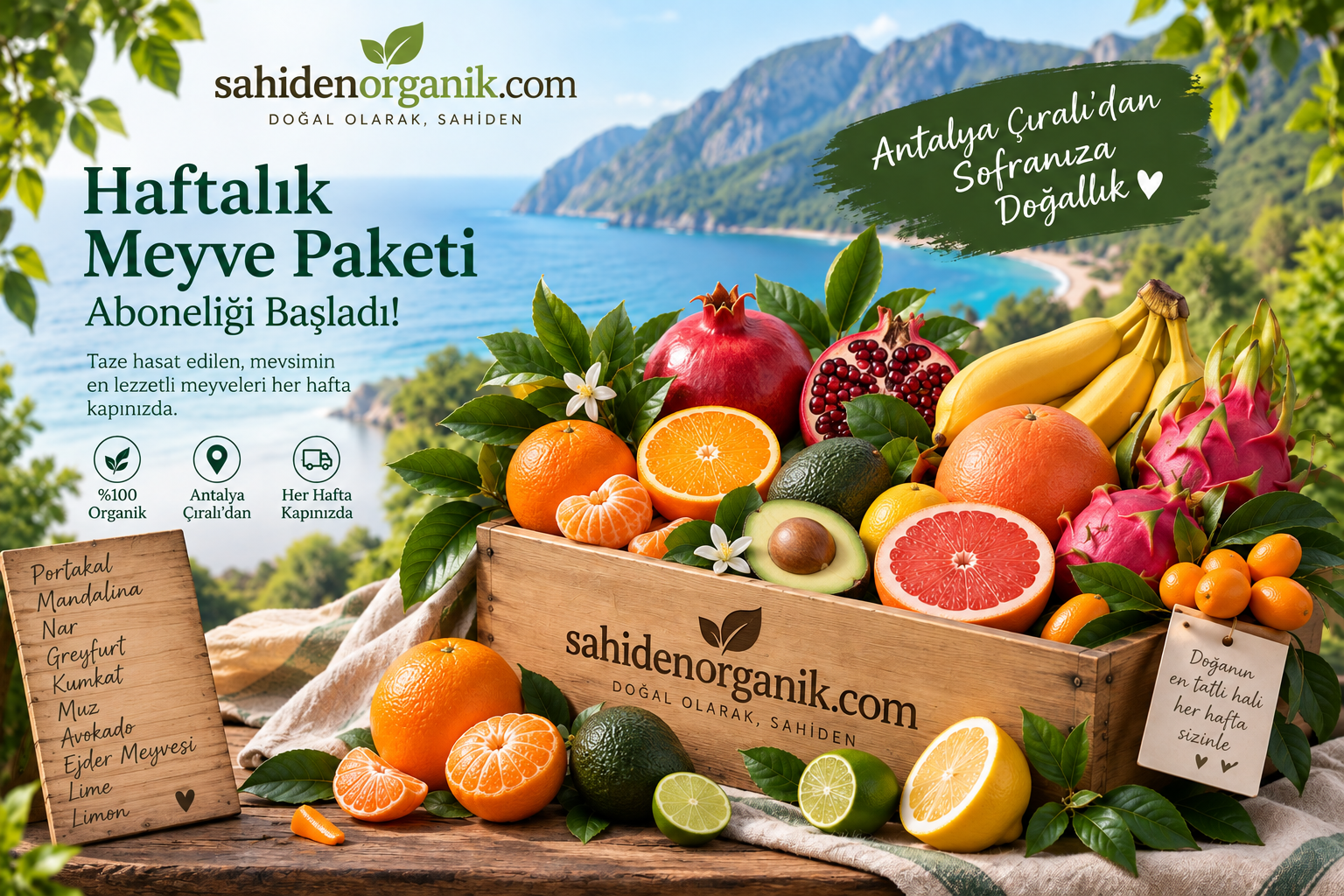 Haftalık Çıralı Narenciye Paketi